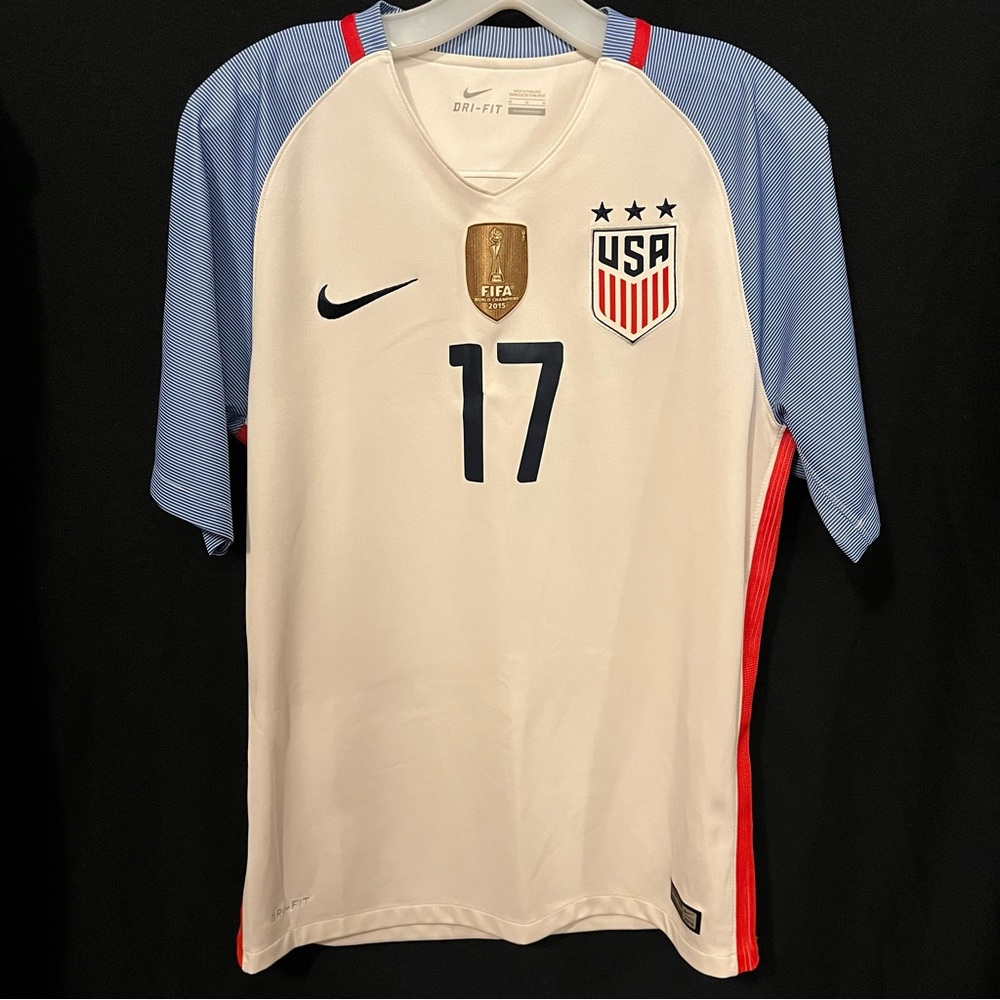 Tobin Heath USA Soccer Nike Jersey 2016 And Pennant